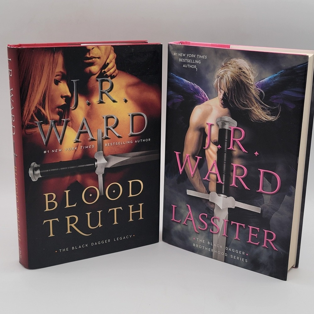 JR Ward Blood Truth Lassiter Hardcover Black Dagger Brotherhood Legacy Good